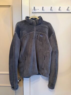 Patagonia Gray R4 Men's Full-Zip Fleece Jacket